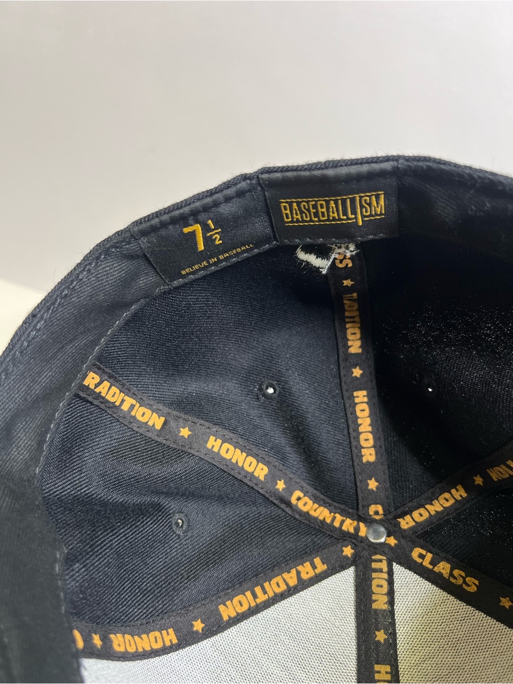Baseballism Cactus Bat Cap Black Green - Fitted Size 7 1/2 - Picture 8 of 8
